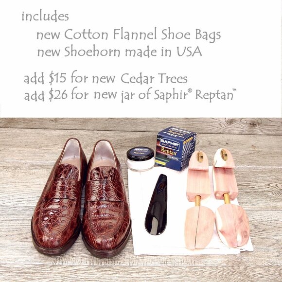 $1,370 Neiman Marcus GRAVATI Women's 9 M Genuine Crocodile * add $15 new Trees - Picture 6 of 16